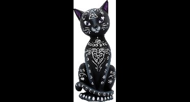 Nemesis Now Mystic Kitty Unisex beeld - zwart/wit - Standard