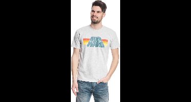 Star Wars Vintage 77 Heren T-shirt - gemêleerd grijs - XL