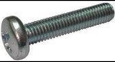 Metaalschroeven Rvs Cil.Kop M5x60 - 200 stuks