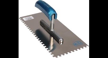 Jung - Plakspaan - Gebogen Handgreep - Getand 4 X 4 Mm