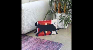 Balvi Feline Poes Krantenbak - Zwart