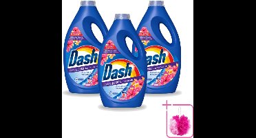 3 x Dash - Lenor Collectie - Vloeibaar Wasmiddel - Witte en Gekleurde Was - Gemberlelie & Guave - 26 Wasbeurten - Bulkverpakking - Vloeibaar wasmiddel - Douchemop - Wasmiddel gemberlelie en guave