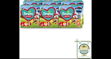 6 x Pampers – Luierbroekjes – Pants Paw Patrol Maat 4 – 72 Luiers - Wasstrips - Baby Luier - Luierbroek - Droge Luier - Luier Voor Baby - Luier Met Print