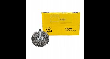Klingspor Schijfborstel met Schacht 70x16x6mm Staal 10 Stuks
