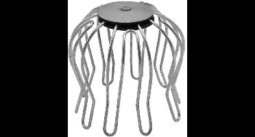 Ubbink - Bladvanger regenpijp d8h8cm 2st