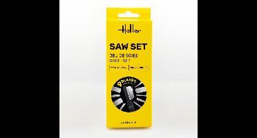 Heller Zaag - 99028 Modelbouw Zaagset - 195 x 15 mm - 9 Zaagbladen Gereedschap