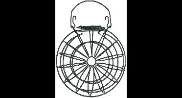 Vetbollenkrans (voor 6 vetbollen)