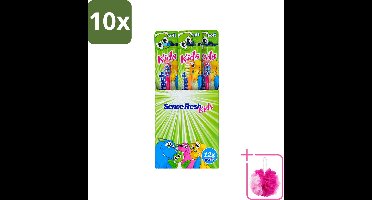 10 x Sence - Fresh Kids Soft - Tandenborstels - Zacht - 12 Tandenborstels - Bulkverpakking - Tandenborstel voor kinderen - Douchemop - Zachte tandenborstel
