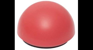 MAUL Magneet bolrond 10 stuks 0,6 kg kunststof Ferriet bruchsicher lackiert Ø 3 x 2 cm rood