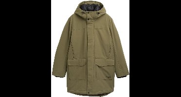 Tom Tailor Denim - Parka met waterafstotende functie - Maat XL - jungle soil green