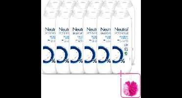 12 x Neutral - Shampoo - Gevoelige huid - 250 ml - Bulkverpakking - Gevoelige huid - Douchemop - Milde shampoo