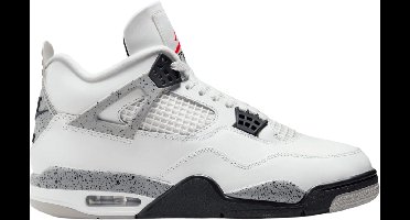 Nike Air Jordan 4 Retro - Sneakers - Unisex - Wit Cement