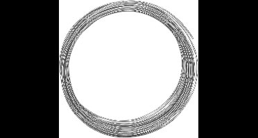 Vaessen Creative Aluminium Draad - 1mm - 10m - Antraciet pantone