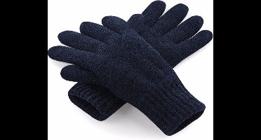 Scoby - Handschoenen - Winter - Thermisch - Thinsulate - Unisex - Classic Gloves - L/XL - Navy Blauw