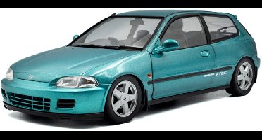 Honda Civic (EG6) '91, groen (Aztec green) Solido schaal 1:18