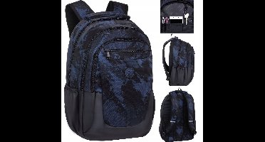 CoolPack Soul Rugzak Kick Navy - Ruim & Stijlvol voor Jongeren