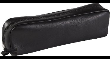 Clairefontaine Etui Plat, Leder, Zwart