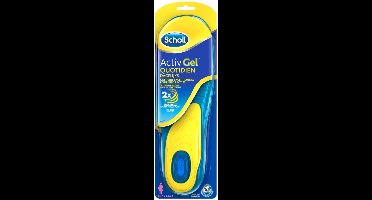 10 x Scholl - Inlegzolen - ActivGel - Maat 35.5 - 40.5 - 1 Paar Inlegzolen - Voordeelverpakking - 10 stuks