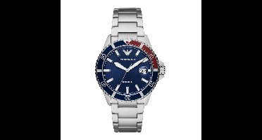 Emporio Armani AR11339 Herenhorloge 42 mm - Zilverkleurig