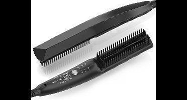 DailySupplies® Baard Stijltang - Stijlborstel - Styler - Zwart