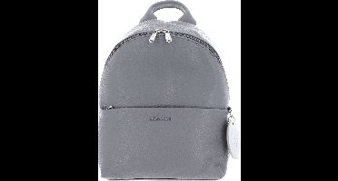 MANDARINA DUCK Leren Vrije tijd rugzak Rugzak Mellow Leather Backpack December Sky Grijs