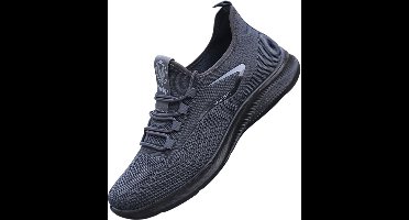 Currero Schoenen Heren - Sneakers - Comfortabel - Wandelschoenen - Casual - Volwassenen - Grijs 45