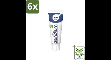 Zendium Tandpasta Classic 75 ml - Voordeelverpakking - 6 stuks - Tandpasta - Natuurlijke enzymen
