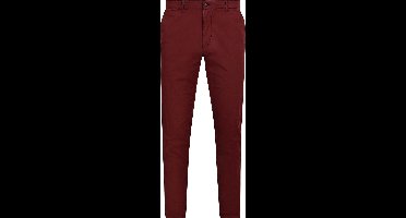 Steppin' Out Chino broek Newbury Heavy Twill Bordeaux - Maat 52 - Heren - Mannen broeken
