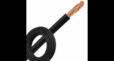 Montagedraad VDS 16mm² (H07V-K) 70° zwart - per rol 100 meter (29209)