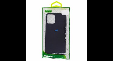 GREEN ON TPU Case Xiaomi Redmi 10X 4G - Zwart / Black