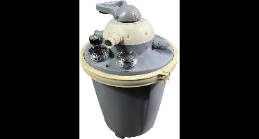Mega Pool Filter Elite Type 10000 Zandfilterset - Inclusief Autonome Aanzuigpomp & 6-Weg Regelklep - 550W - 10 m³/u - Ø 400 mm