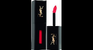 Yves Saint Laurent Rouge Pur Couture Vernis à Lèvres Vinyl Cream Liquid Lippenstift 411 Rhythm Red - 5,5 ml - liquid lippenstift