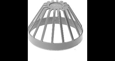 Dyka Bladvanger model m plakplaat PVC grijs 100-125mm (Prijs per stuk)