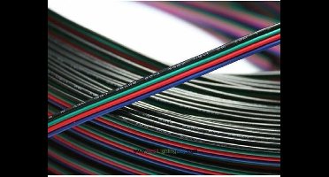 Groenovatie RGB LED 4-Aderig Verlengkabel - 1 Meter