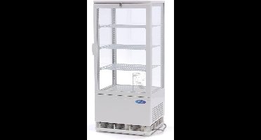 Mini Koelvitrine - 78 L - 43 cm - Wit