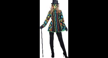 Neon Jas Schedel Halloween Vrouw - Maat 44