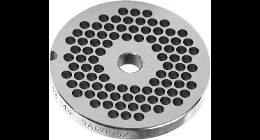 HENDI Geperforeerde plaat – 8 mm – Ø82 mm – Vleesverwerking