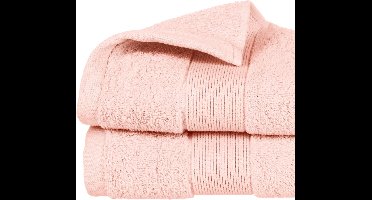 Atmosphera Badhanddoek Towelmaster - lichtroze - luxe - 50 x 90 cm - katoen - 450 grams - badkamer handdoek
