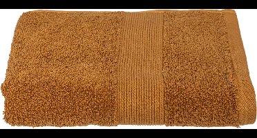 Atmosphera Badhanddoek Towelmaster - lichtbruin - luxe - 50 x 90 cm - katoen - 450 grams - badkamer handdoek