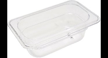 Gastronorm Bak - 1/9 GN - 6,5 cm Diep - Polycarbonaat