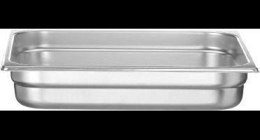 HENDI GN-container 2/3 geperforeerd 66 mm hoog van 18/8 RVS voor oven