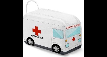 Balvi Toilettas Ambulance 17 X 24 Cm Pvc Wit