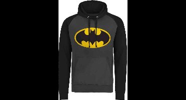DC Comics Batman Hoodie/trui -2XL- Signal Logo Grijs/Zwart