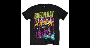 Green Day - Hypno 4 Heren T-shirt - XXL - Zwart