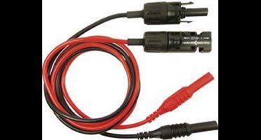 Cliff CIH7250 Meetsnoerenset MC-stekker, MC-bus Stekker 4 mm 1.00 m Rood, Zwart 1 stuk(s)
