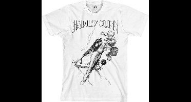 DC Comics Batman Heren Tshirt -2XL- Harley Quinn Sways Wit