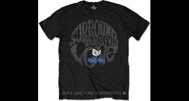 Woodstock - Surround Yourself Heren T-shirt - XL - Zwart