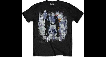 Pink Floyd - Wish You Were Here Painting Heren T-shirt - XL - Zwart
