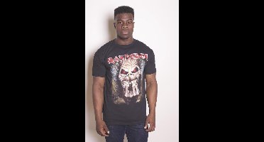 Iron Maiden - Eddie Candle Finger Heren T-shirt - L - Zwart