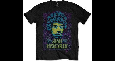 Jimi Hendrix - Experienced Heren T-shirt - XL - Zwart